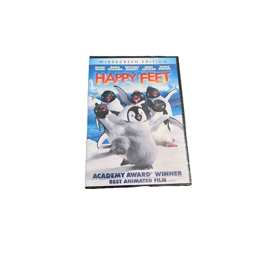 Happy Feet DVD Widescreen New Movie Nicole Kidman Hugh Jackman Sealed Animated